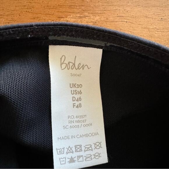 Boden Cross Front Halter Neck One Piece Swimsuit - Picture 5 of 5